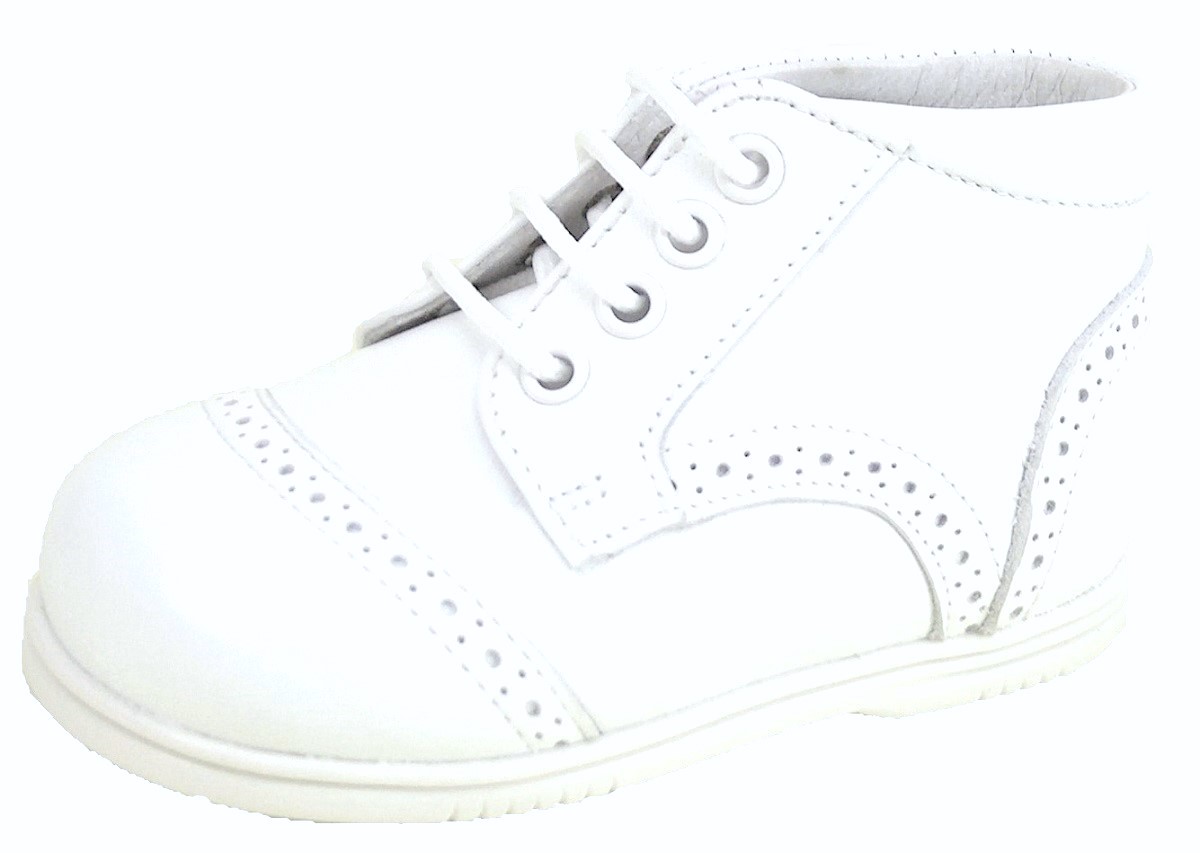 A-432 - Classic White Dress Boots