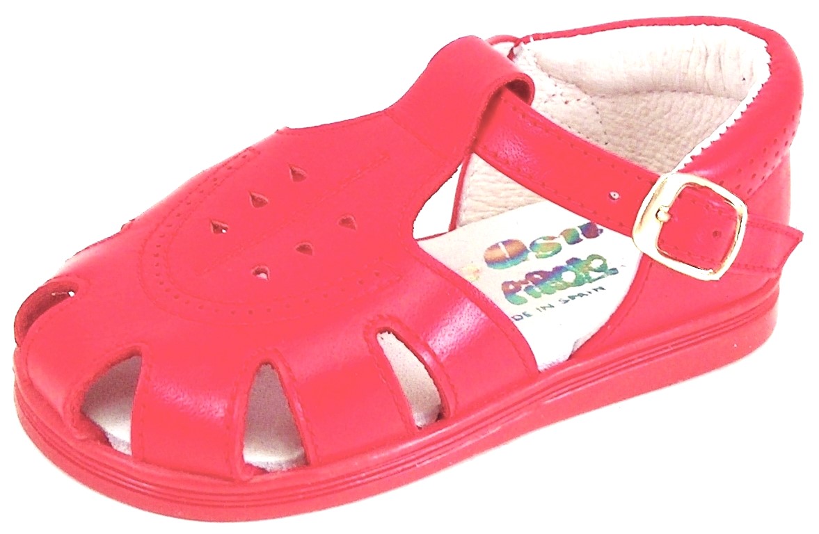 A-7027 - Red Fisherman Sandals