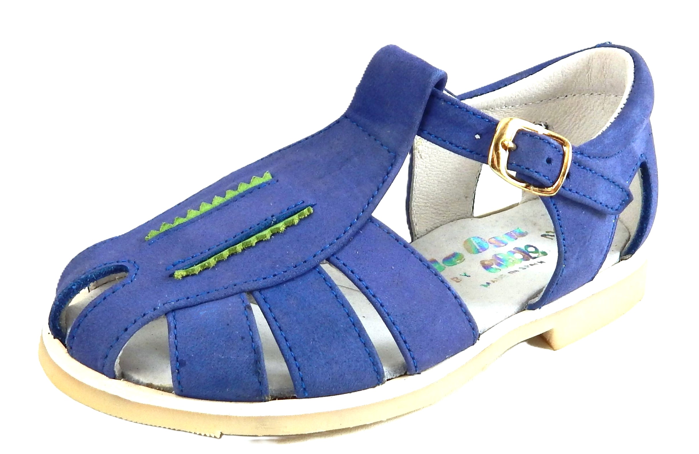 A-7099 - Blue Ric-Rac Sandals