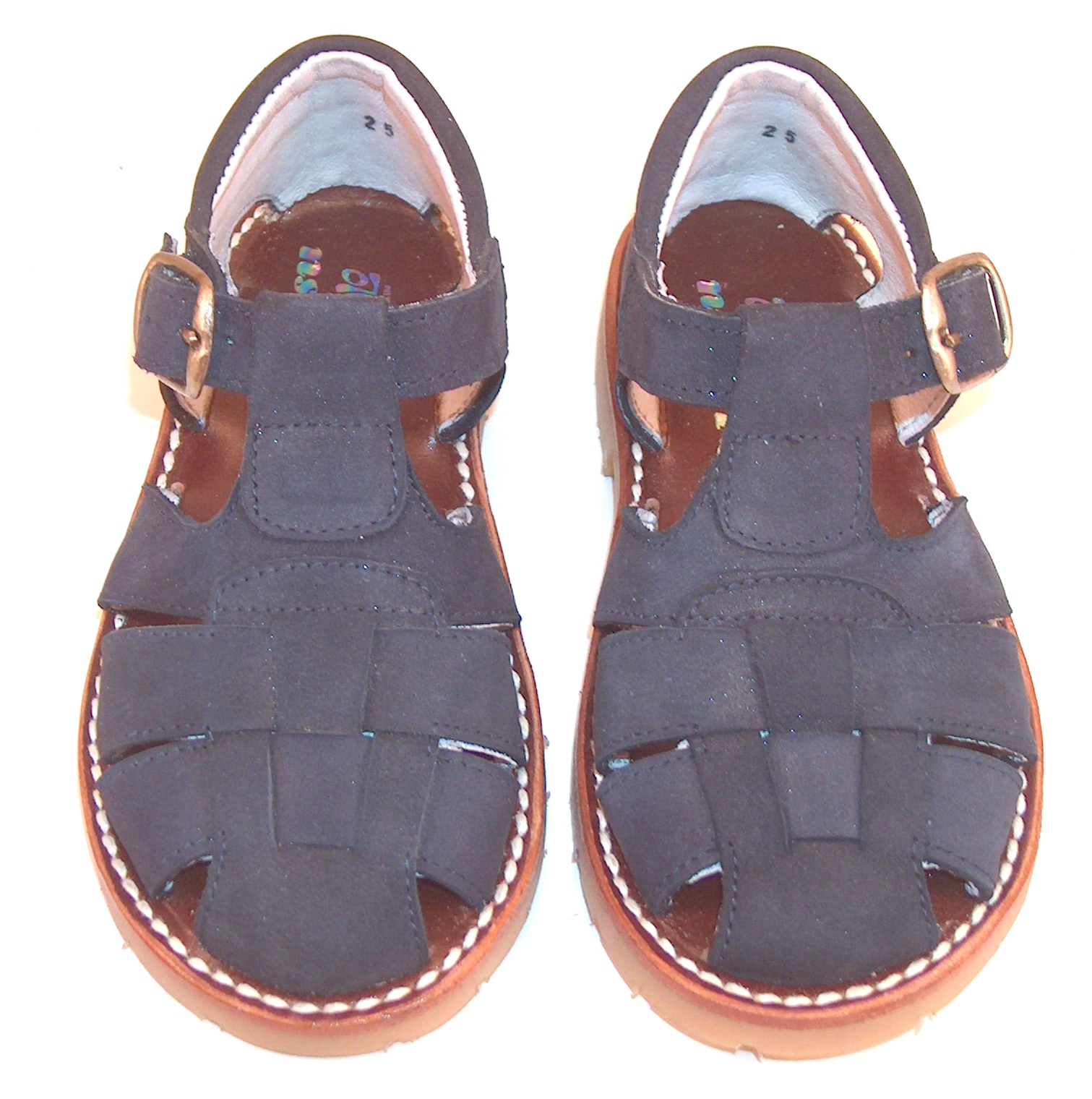 A-7119 - Navy Fisherman Sandals