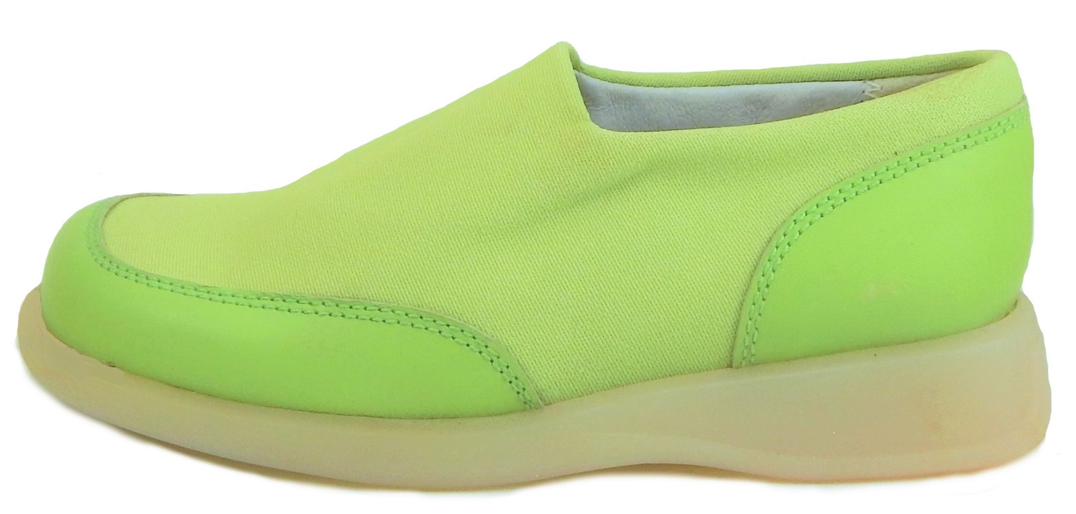 FARO B-3002 - Lime Microfiber Slipons