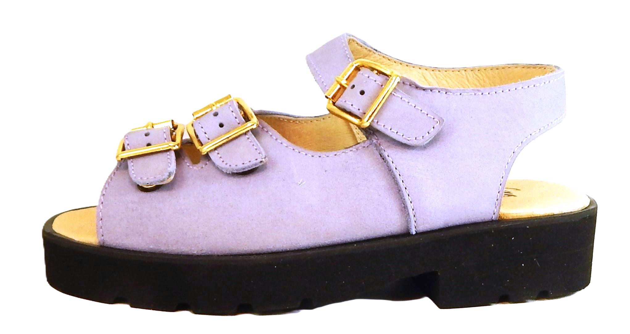 FARO B-451 - Lilac Buckle Sandals