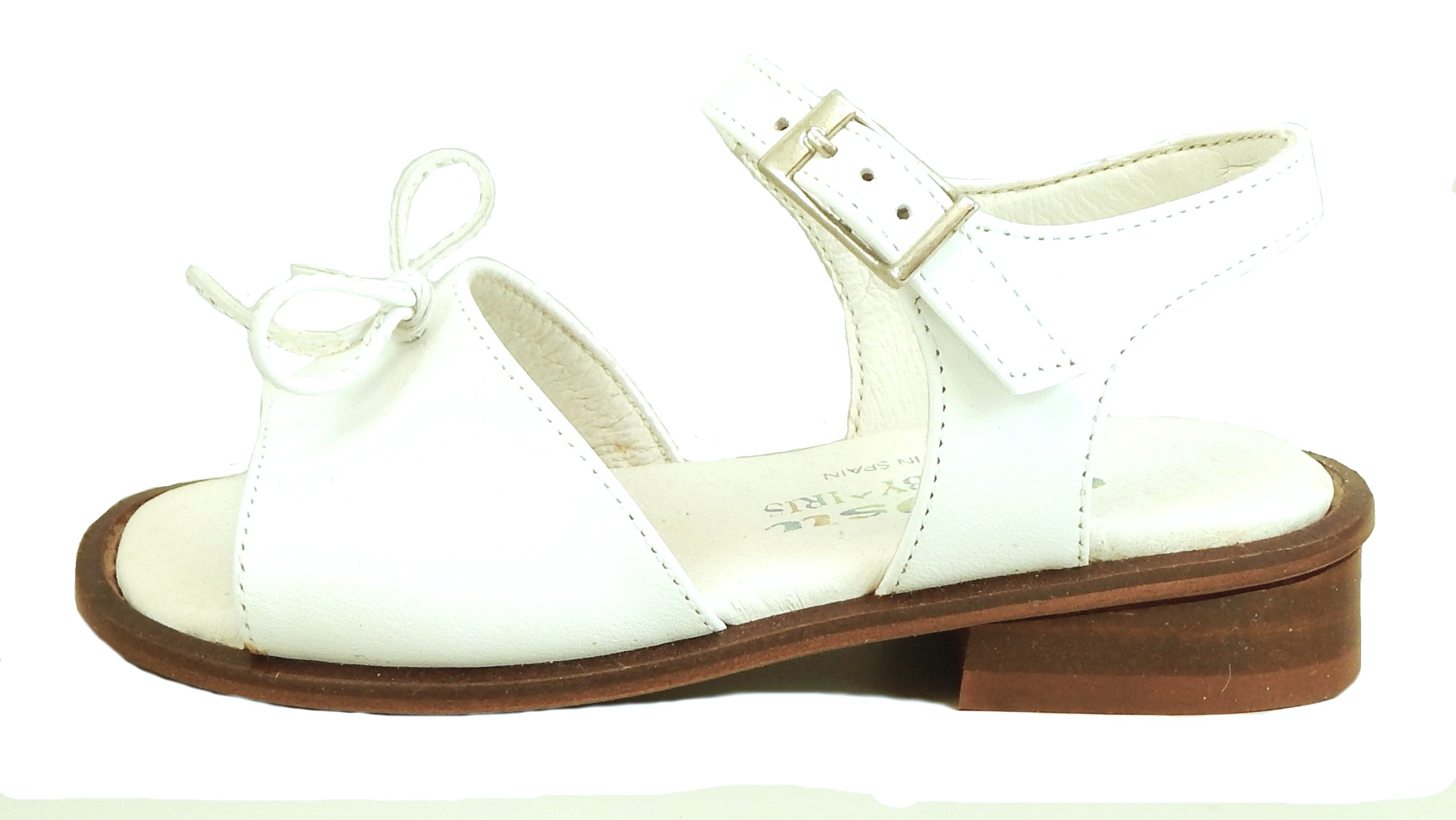 B-6333 - White Dress Sandals