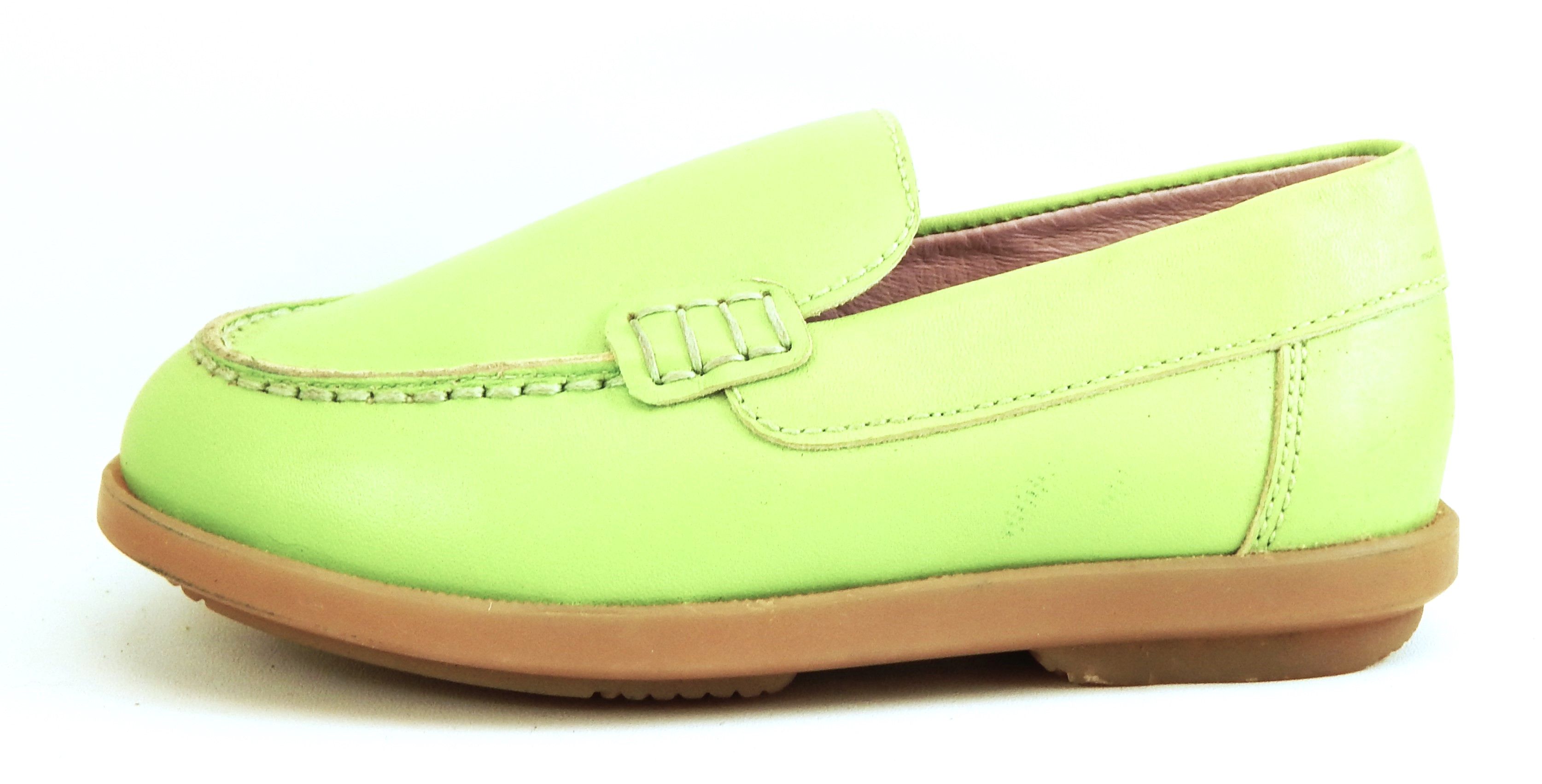 FARO B-7159 - Lime Loafers - Euro 25 Size 8