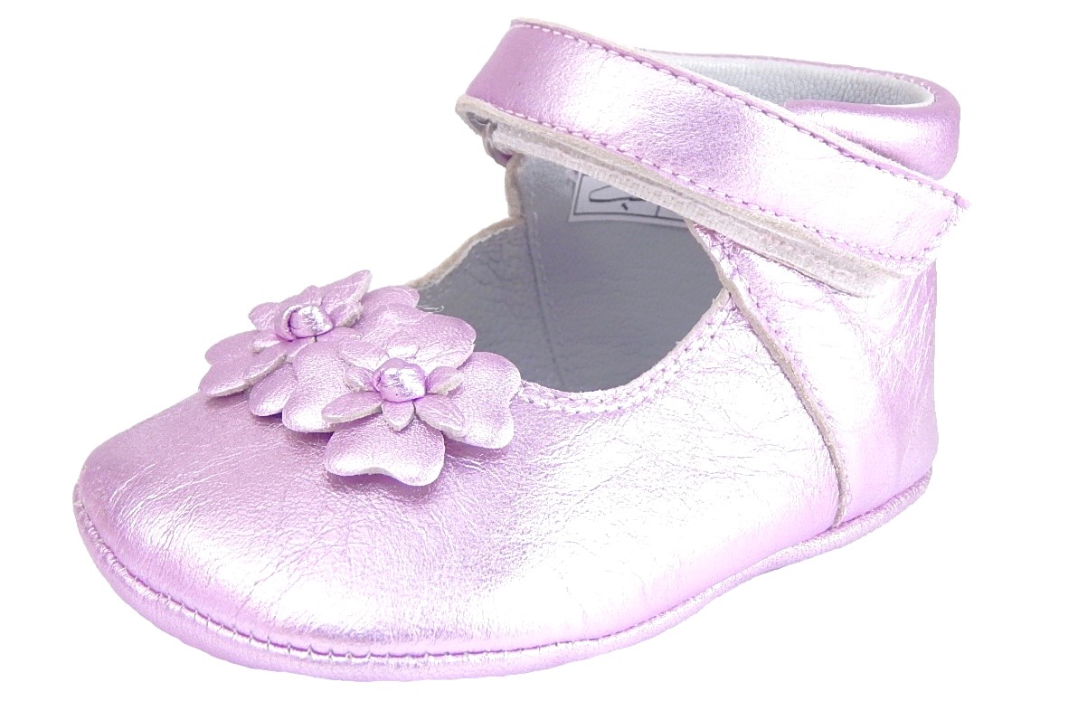 DO-130S - Lavender Crib Shoes