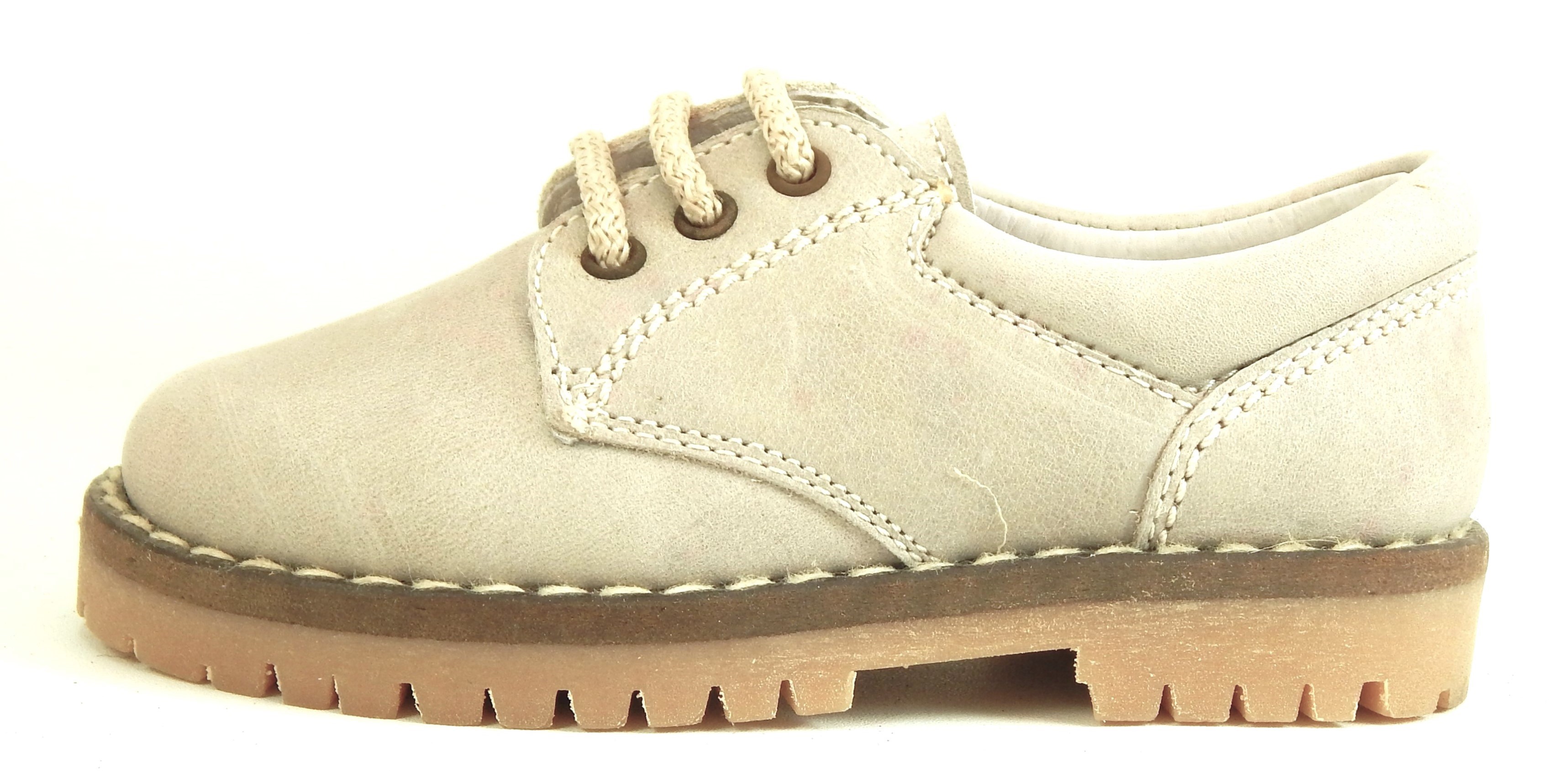 FARO F-3200 - Boy's Taupe Leather Oxford - Euro 24 Size 7
