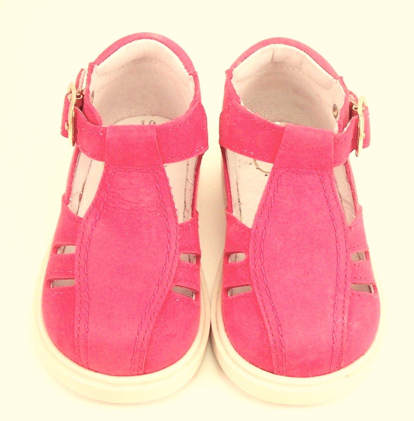 FARO F-3579 - Fuschia T-Strap High Tops