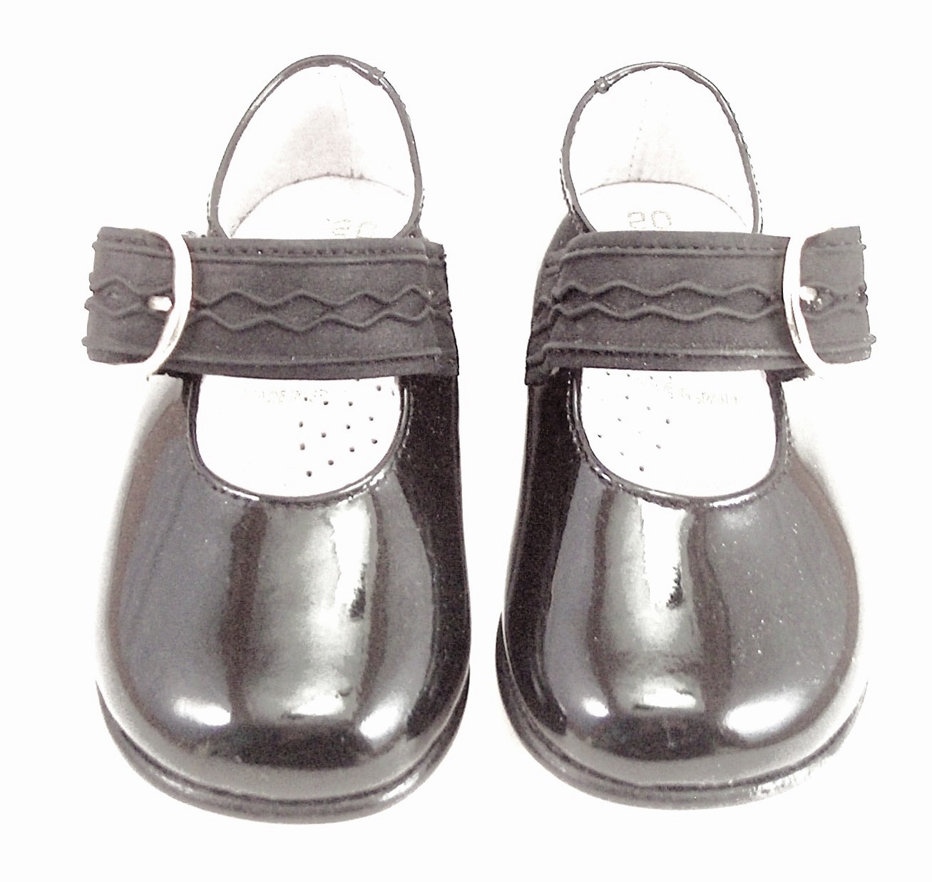 FARO F-4241 - Black Patent Mary Janes - Euro 20 Size 4.5