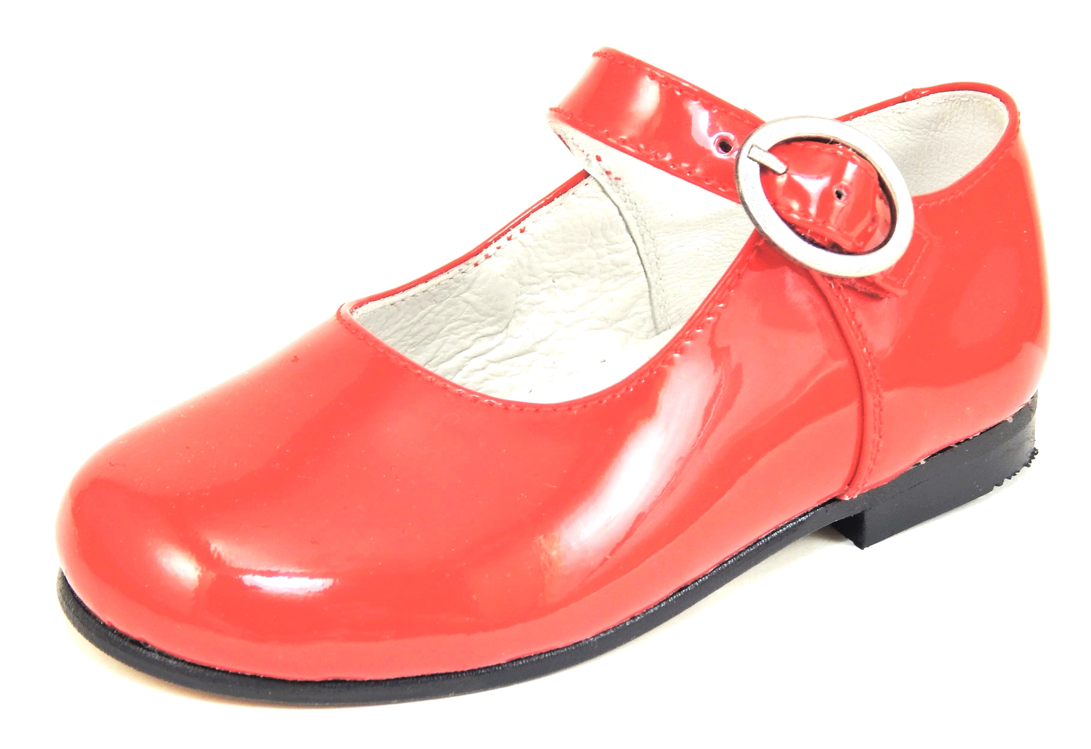 FARO F-4277 - Red Patent Mary Janes