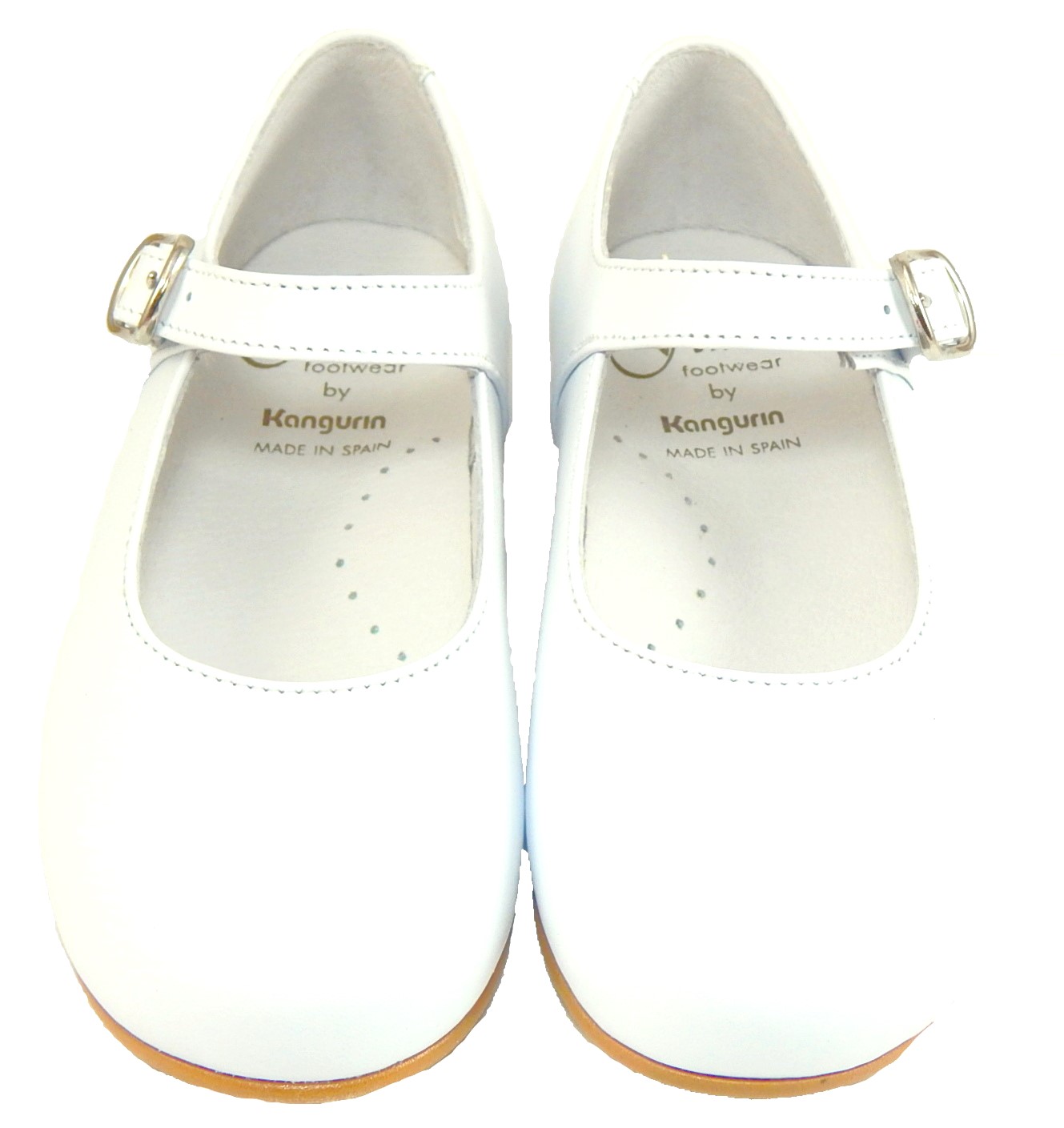 FARO F-4277 - White Pearlized Mary Janes