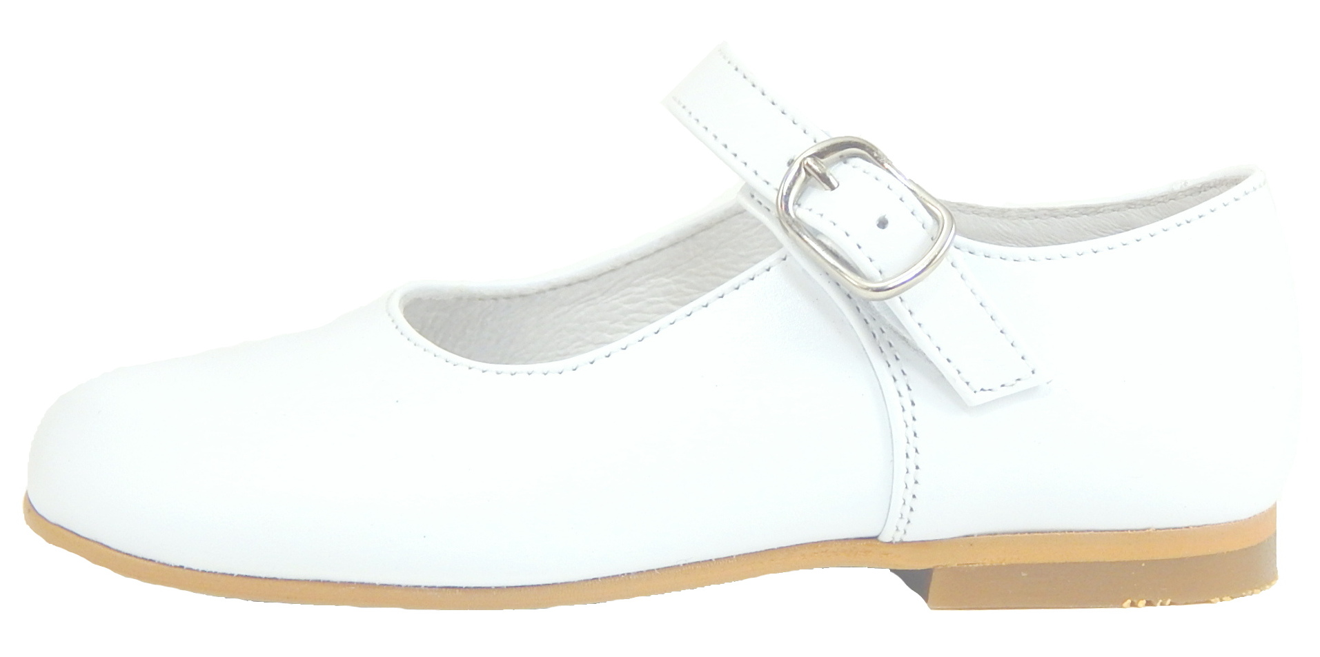 FARO F-4277 -  White Dress Mary Janes