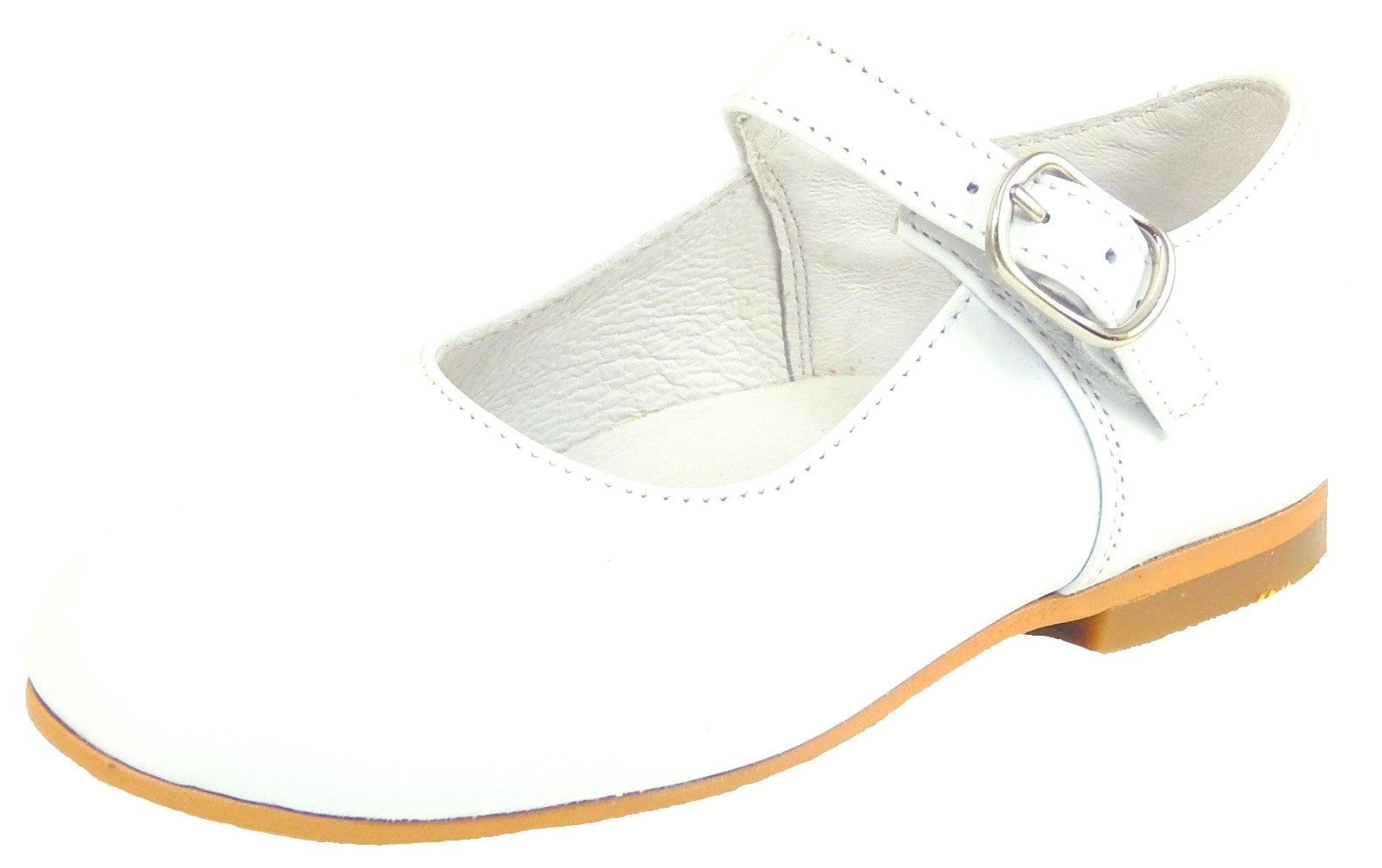 FARO F-4277 -  White Dress Mary Janes
