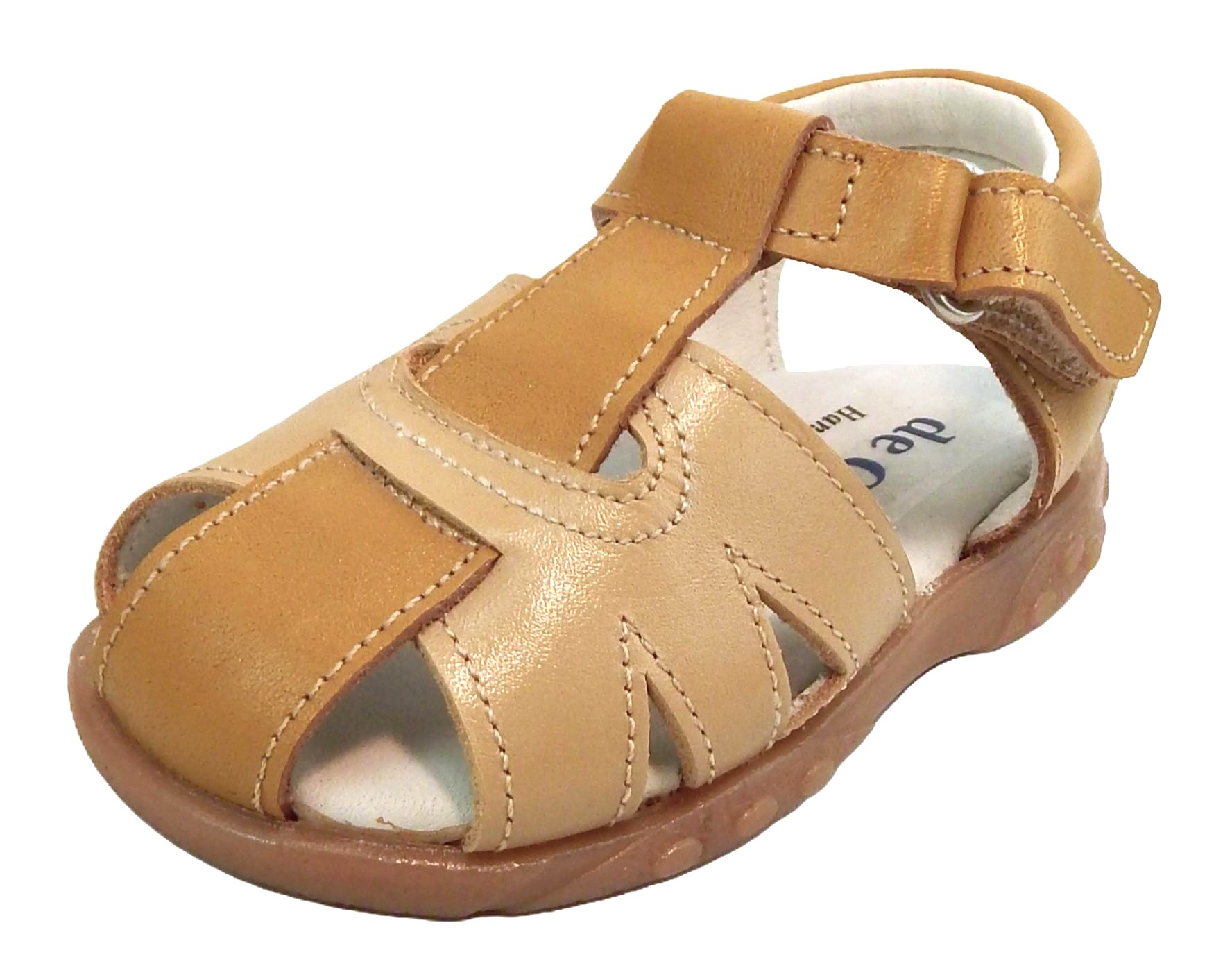 FARO F-4525 - Tan Sandals - Euro 19 Size 4