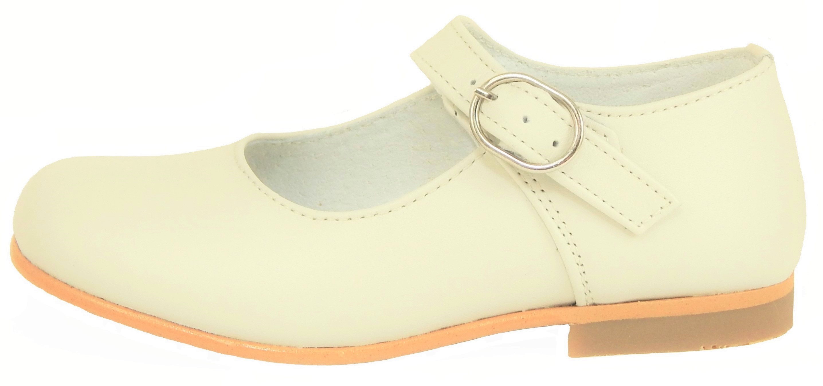 L-12057 - Ivory Dress Mary Janes