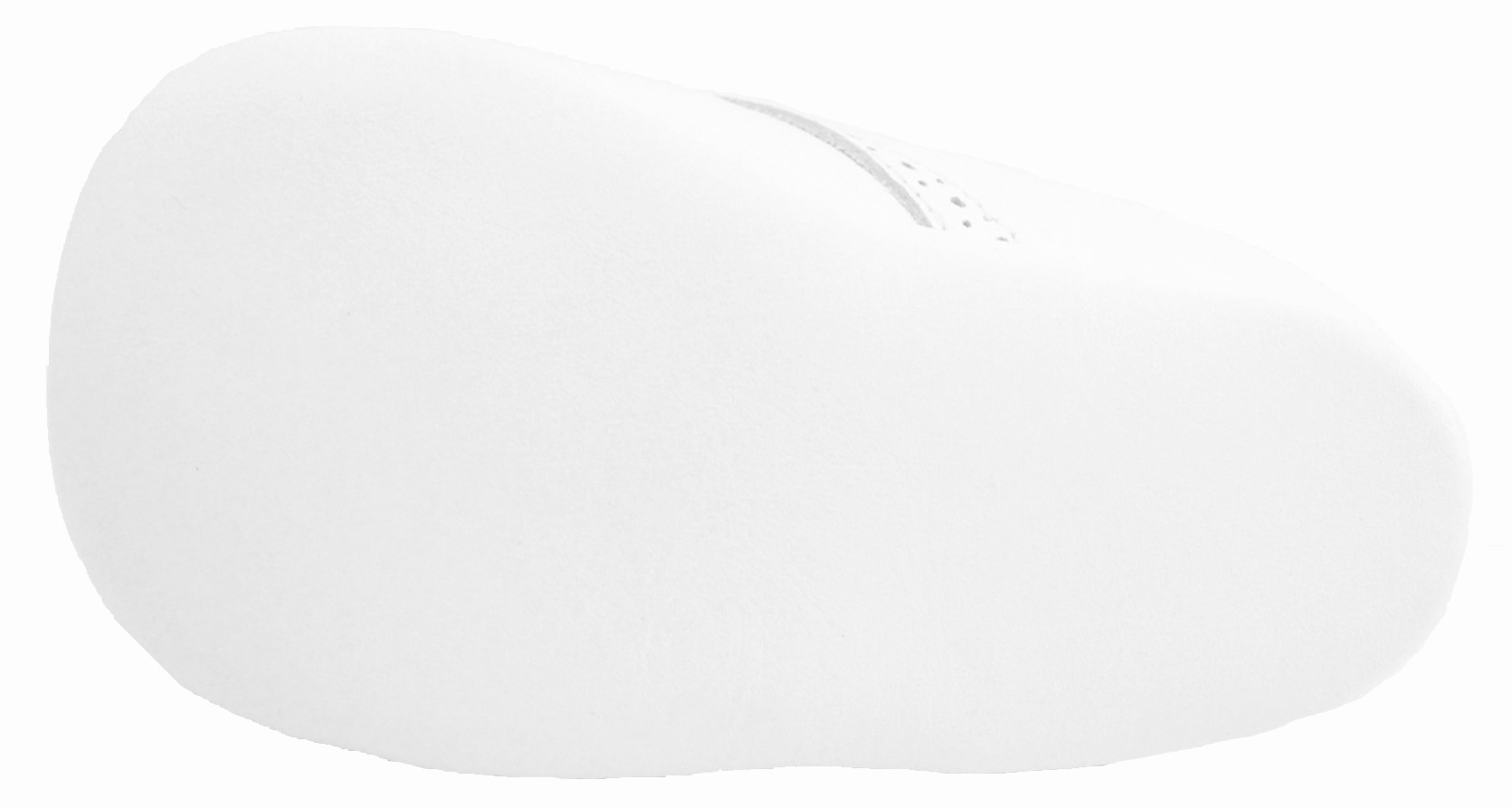 De Osu PR241 Baby Boys' White Leather Crib Shoes at De Osu Shoes