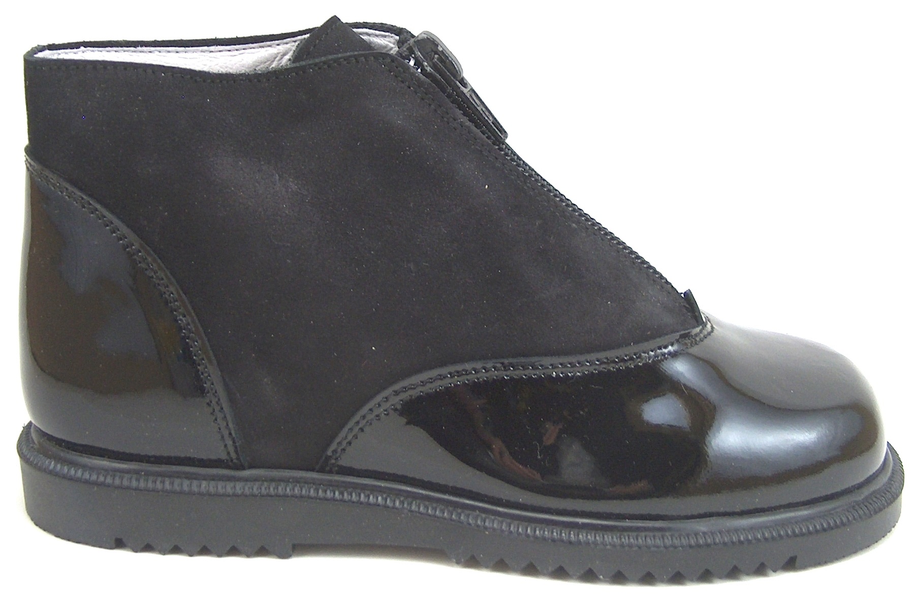 S-6733 - Black Patent Boots - Euro 26 Size 10