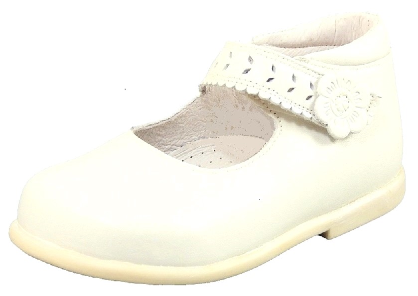 S-7350 - Ivory Dress High Tops - Euro 22 Size 6