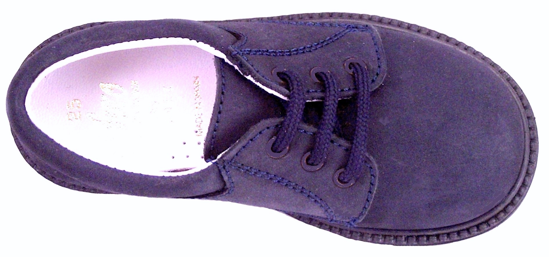 FARO F-3200 - Navy Nubuck Oxfords