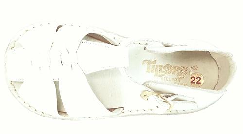 1758 T - White High Top Sandals - Euro 22 Size 6.5