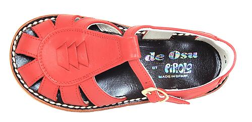 3468 - Red Fisherman Sandals