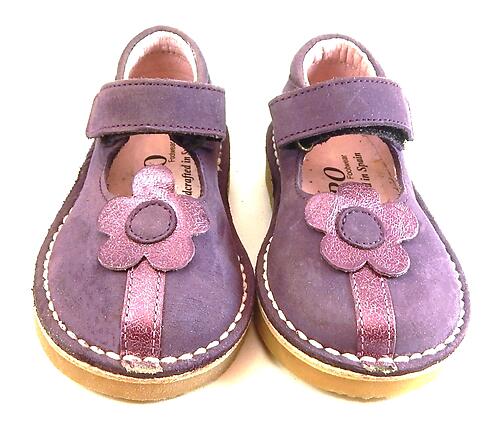 FARO 5X0111 - Purple Flower High Tops - Euro 20 Size 4.5