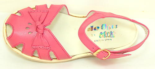 3010 - Fuschia Bow Dress Sandals