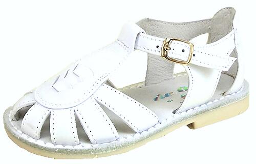 3468 - White Fisherman Sandals