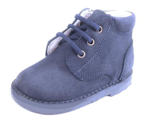 A-534 - Navy Nubuk Chukka Boots