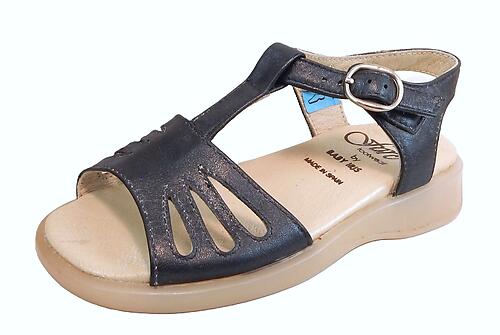 B-7419 - Navy Dress Sandals - Euro 25 Size 8