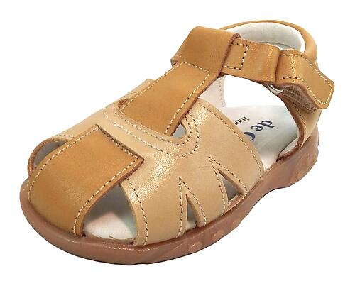 FARO F-4525 - Tan Sandals - Euro 19 Size 4