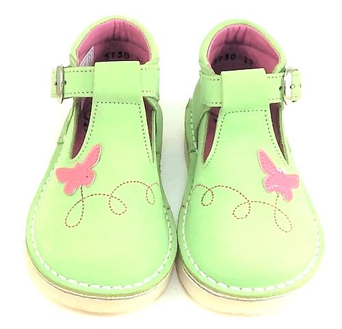 FARO 5S5130 - Lime Butterfly High Tops - Euro 24 Size 7