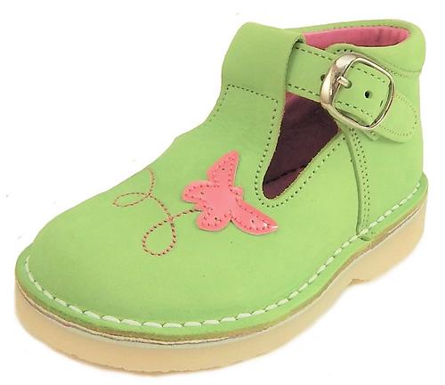 FARO 5S5130 - Lime Butterfly Shoes - Euro 21 Size 5