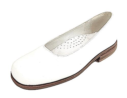 B-6430 - White Ballet Flats - Euro 28 US 10-10.5