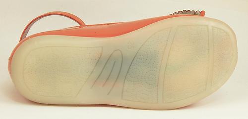 FARO 6F7416 - Orange Patent Ankle Straps - Euro 25 Size 8