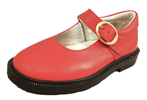 FARO F-3289 - Red Mary Janes - Euro 25 Size 8