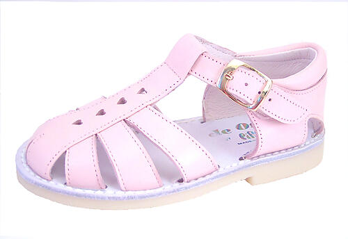 8064 - Pink Heart Fisherman Sandals