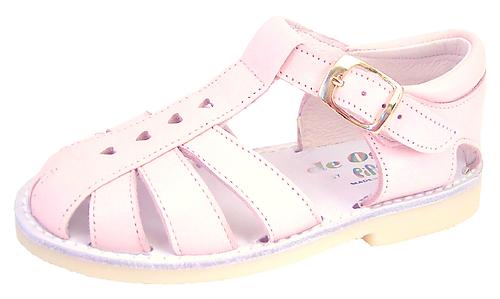 8064 - Pink Heart Fisherman Sandals