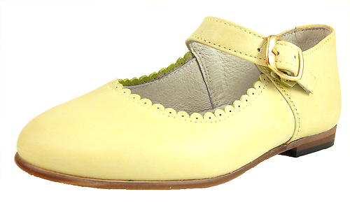 yellow mary janes