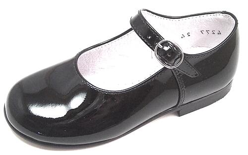 FARO F-4277 - Black Patent Mary Janes