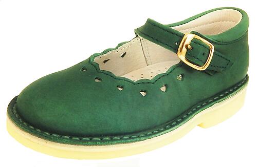 green mary jane shoes