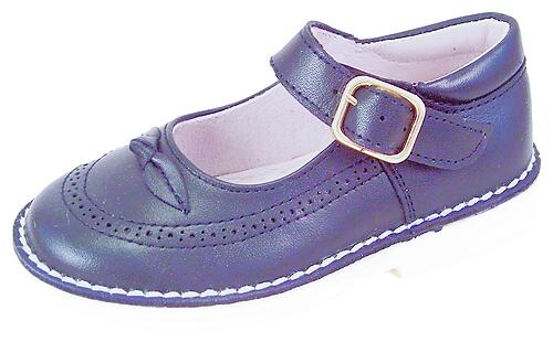 A-1244 -Navy Blue Mary Janes