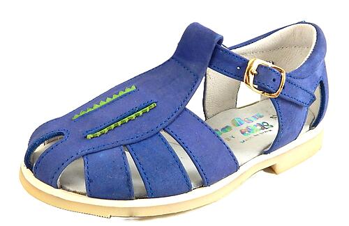 A-7099 - Blue Ric-Rac Sandals