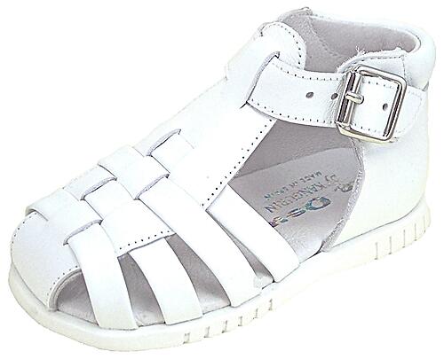 B-100 - White High Top Sandals