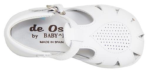 B-440 - Toddlers' White Fisherman Sandals