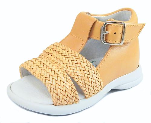 B-6316 - Caramel Tan High Top Sandals