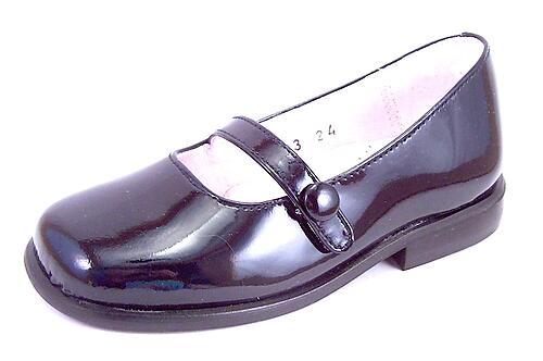 B-6483 E - Navy Patent Dress Shoes