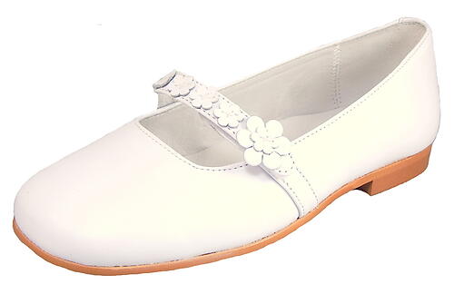 B-7411 - White Flower Flats