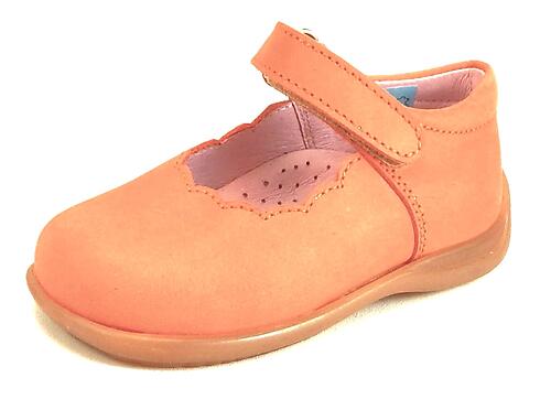 B-7016 - Orange Mary Janes - Euro 19 Size 4