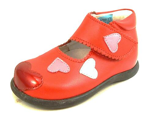 B-7021 (Sale) - Red Heart Boots - Euro 20 Size 4.5