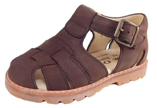 B-7119 - Brown Nubuck Sandals